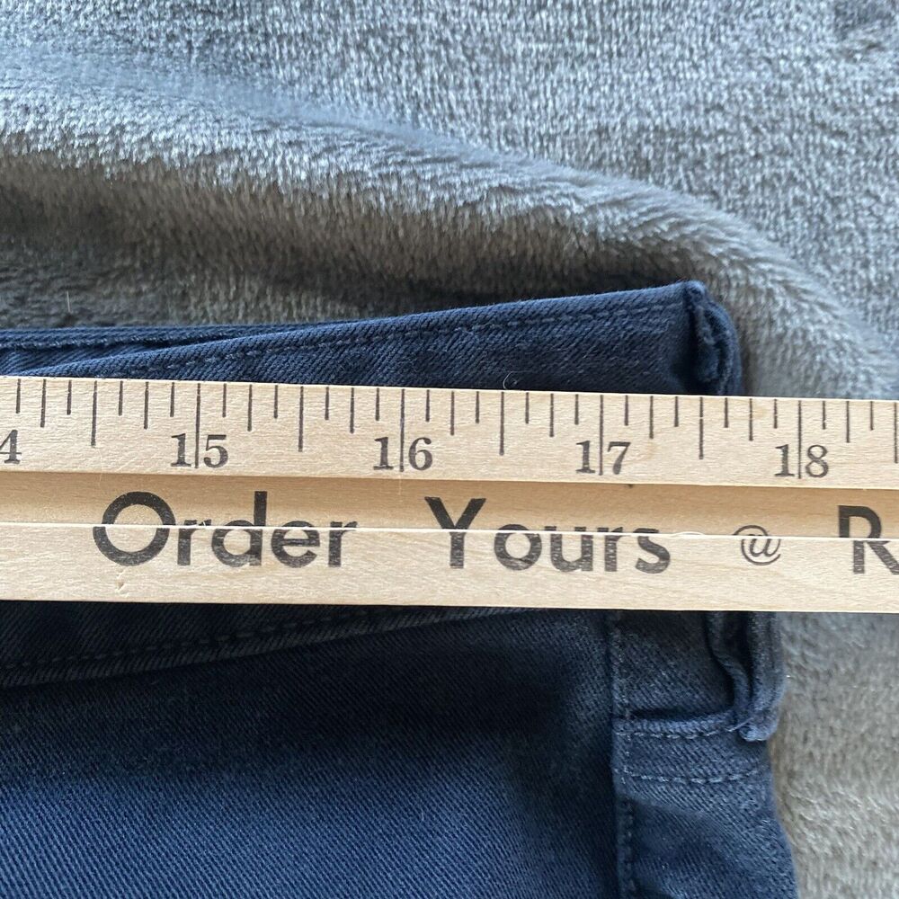 Everlane Pants Mens 34x 32 ( Actual 35x 30.5) Blue Cotton Stretch Slim 5 Pocket - Picture 6 of 9
